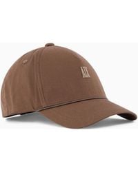 ARMANI EXCHANGE - Cap With Visor And Logo - Lyst