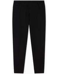 ARMANI EXCHANGE - French Terry Cotton Joggers - Lyst