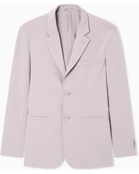 ARMANI EXCHANGE - Single Breasted Jacket - Lyst