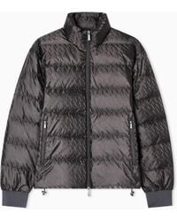ARMANI EXCHANGE - Veste En Tissu Avec Logo Intégral - Lyst
