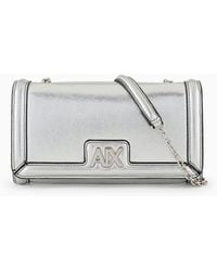Armani Exchange - Wallet On Chain With Logo - Lyst