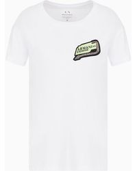 Armani Exchange - Asv Organic Cotton Boyfriend Fit T-shirt - Lyst