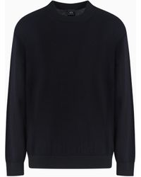 ARMANI EXCHANGE - Rollkragenpullover Aus Wollmischung - Lyst