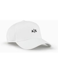 Armani Exchange - Mini Logo Baseball Cap - Lyst