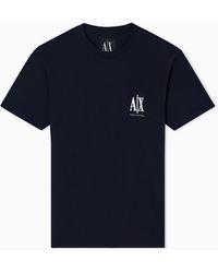 ARMANI EXCHANGE - Regular Fit T-Shirt Icon - Lyst