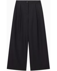 ARMANI EXCHANGE - Pleated Trousers - Lyst