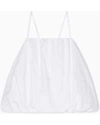ARMANI EXCHANGE - Cotton Twill Top - Lyst