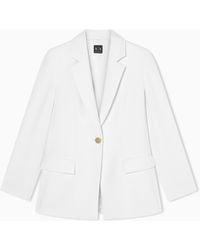 ARMANI EXCHANGE - Crepe Jacket - Lyst