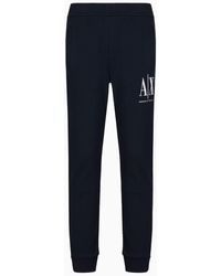Armani Exchange - Chino Trousers In Gabardine - Lyst