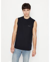 Armani Exchange Sleeveless t-shirts for Men | Online Sale up to 14% off |  Lyst