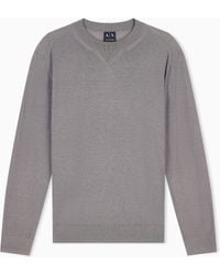 ARMANI EXCHANGE - Regular Fit Pullover - Lyst