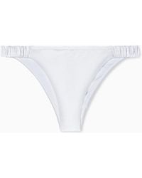 ARMANI EXCHANGE - Stretch Nylon Bikini Bottoms - Lyst