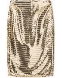 ARMANI EXCHANGE - Slim Fit Skirts - Lyst