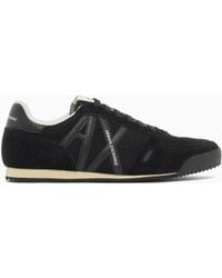 ARMANI EXCHANGE - Lace-Up Sneakers - Lyst