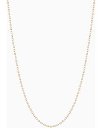 ARMANI EXCHANGE - Stainless Steel Id Necklace - Lyst