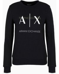 Armani Exchange - A | X Armani Exchange Milano Edition Crewneck Pullover Sweatshirt - Lyst