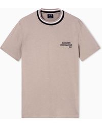 ARMANI EXCHANGE - Regular Fit Cotton T-Shirt - Lyst