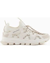 ARMANI EXCHANGE - Trekking Lace-Up Sneakers - Lyst