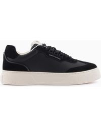 ARMANI EXCHANGE - Technical Fabric Sneakers - Lyst