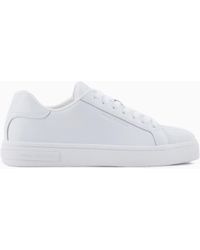 ARMANI EXCHANGE - Sneakers With Laces And Logo - Lyst