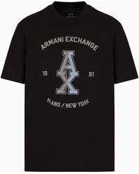Armani Exchange - T-shirts Coupe Standard - Lyst