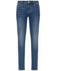 Armani Exchange - Skinny Fit Jeans - Lyst