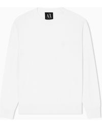 ARMANI EXCHANGE - Crew Neck Sweater - Lyst