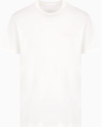 ARMANI EXCHANGE - Regular Fit T-Shirt With Blurred Logo Effect - Lyst
