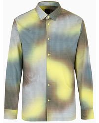 Armani Exchange - Casual Shirts - Lyst