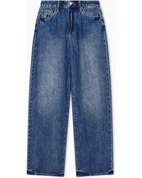 ARMANI EXCHANGE - Oversized Fit 5-Pocket Pants - Lyst