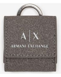 Armani Exchange Small Leather Good - Grey