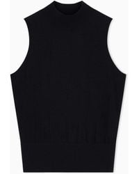 ARMANI EXCHANGE - Regular Fit Knit Top - Lyst