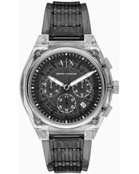 ARMANI EXCHANGE - Grauer Chronograph - Lyst