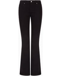 ARMANI EXCHANGE - Jean Évasé En Denim Extensible - Lyst