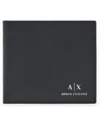 ARMANI EXCHANGE - Cartera Plegable De Piel - Lyst
