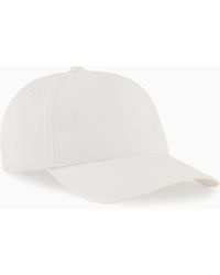 ARMANI EXCHANGE - Gorra De Algodón Con Visera Y Logo - Lyst