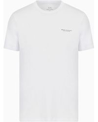 Armani Exchange - T-shirt regular fit in cotone - Lyst