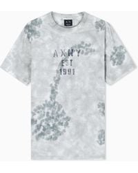 ARMANI EXCHANGE - Regular Fit Cotton T-Shirt - Lyst