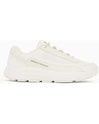 ARMANI EXCHANGE - Sneakers With Ripstop And Rubber Sole - Lyst