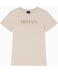 ARMANI EXCHANGE - Regular Fit T-Shirt - Lyst