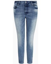 Armani Exchange - Jeans Super Skinny - Lyst