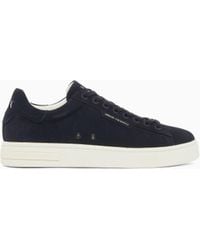 ARMANI EXCHANGE - Technical Fabric Sneakers - Lyst