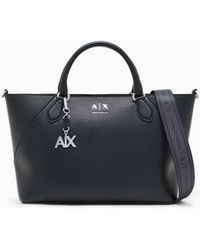 ARMANI EXCHANGE - Tote Shopping Bag - Lyst