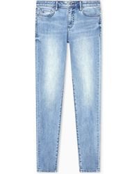 ARMANI EXCHANGE - Super Skinny Jeans - Lyst