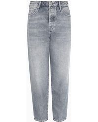 Armani Exchange - J51 Carrot Fit Jeans In Comfort Cotton Denim - Lyst