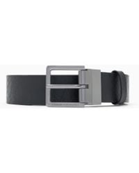 ARMANI EXCHANGE - Tongue Belt Adjustable And Reversible - Lyst