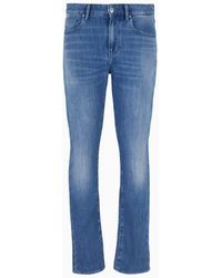 Armani Exchange - J14 Skinny Fit Jeans In Comfort Denim - Lyst