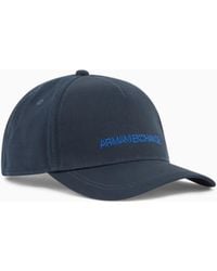 ARMANI EXCHANGE - Schirmmütze Mit Logoschriftzug - Lyst