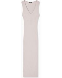 ARMANI EXCHANGE - Long Dress - Lyst