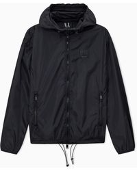 ARMANI EXCHANGE - Ultralight Nylon Windbreaker - Lyst